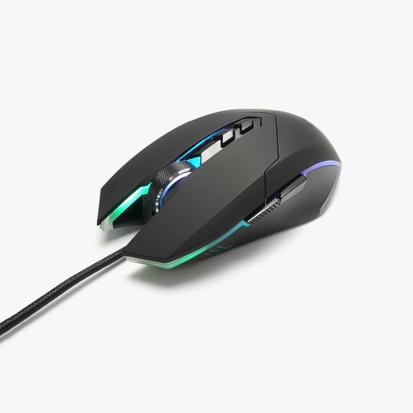 Comfortable RGB backlit wired gaming mouse Comfortable RGB backlit wired gaming mouse