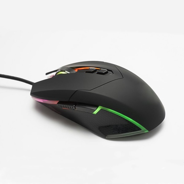 Comfortable RGB backlit wired gaming mouse Comfortable RGB backlit wired gaming mouse