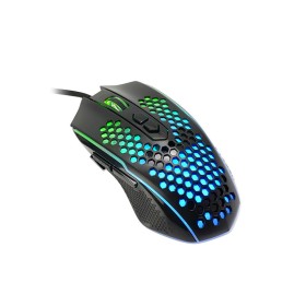 Honeycomb RGB backlit wired gaming mouse