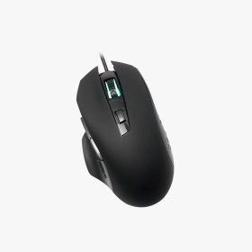 Black RGB backlit durable wired mouse