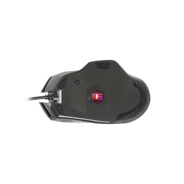 Black RGB backlit durable wired mouse Black RGB backlit durable wired mouse