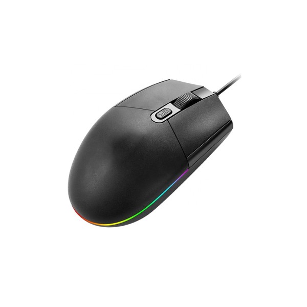 Professional smooth black wired mouse Professional smooth black wired mouse