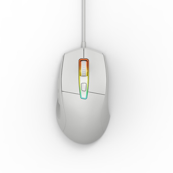 Plug-and-play RGB wired gaming mouse