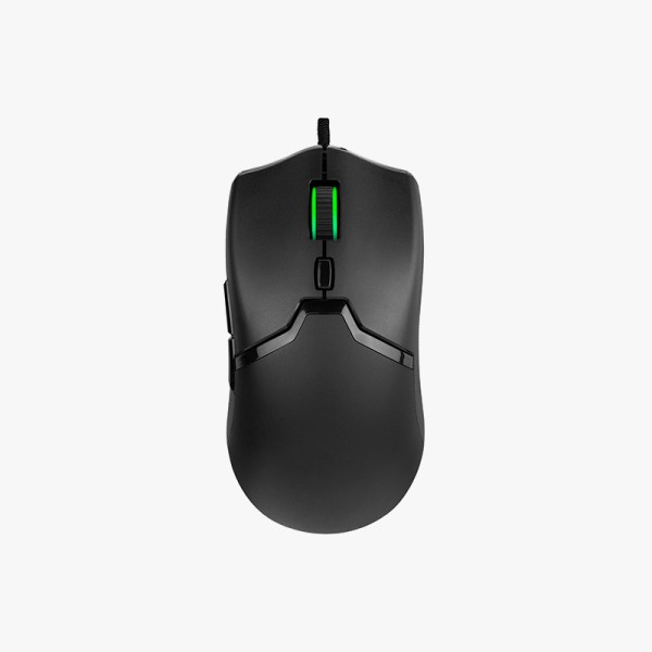 Stylish RGB backlit black wired mouse Stylish RGB backlit black wired mouse