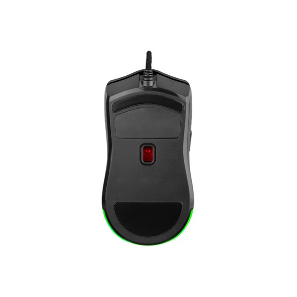 Stylish RGB backlit black wired mouse Stylish RGB backlit black wired mouse