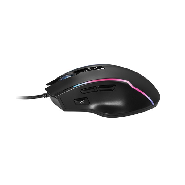 Advanced ergonomic wired gaming mouse