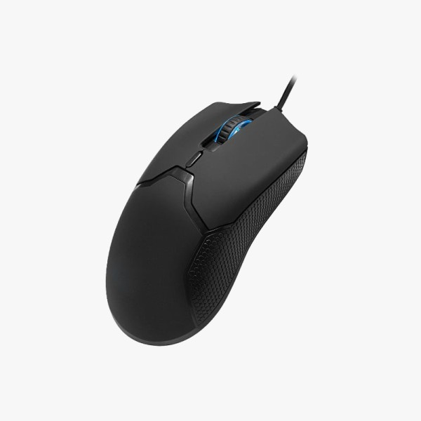 Ambidextrous optical wired gaming mouse