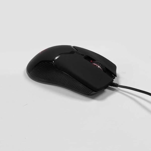 Ambidextrous optical wired gaming mouse