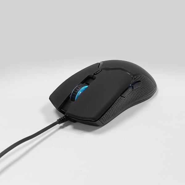 Ambidextrous optical wired gaming mouse