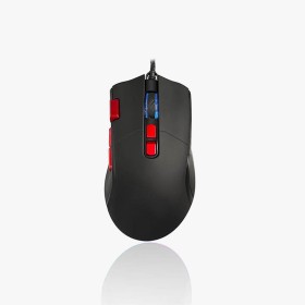 Rubber roller RGB backlit wired mouse