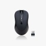 Black mini silent optical wireless mouse
