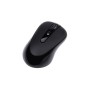 Black mini silent optical wireless mouse