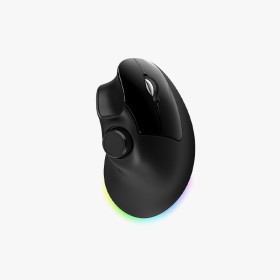 Ergonomic vertical design wireless mouse