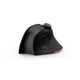 Ergonomic vertical design wireless mouse