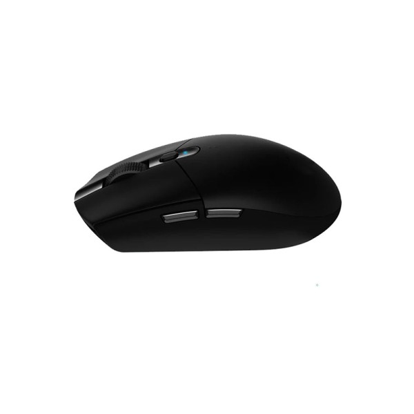 Black low-power wireless computer mouse Black low-power wireless computer mouse