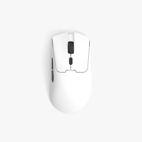 White lightweight rechargeable wireless mouse