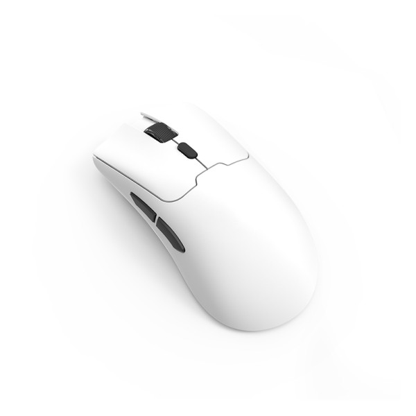 White lightweight rechargeable wireless mouse White lightweight rechargeable wireless mouse
