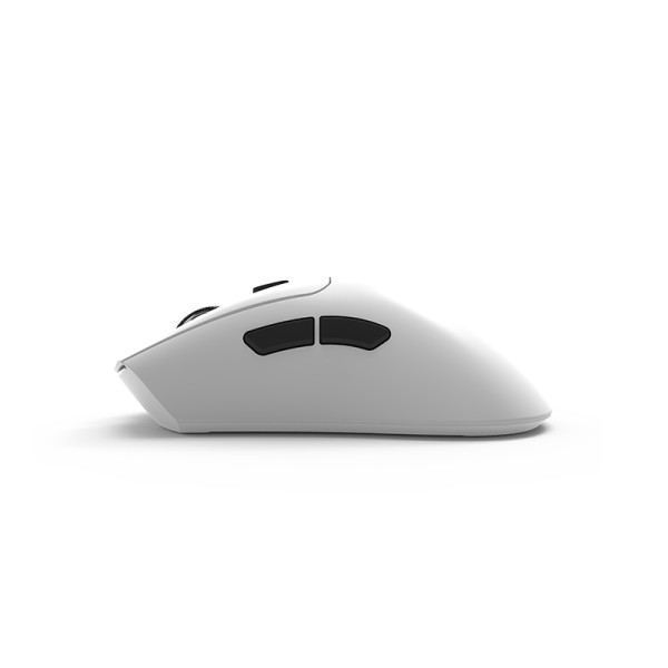 White lightweight rechargeable wireless mouse White lightweight rechargeable wireless mouse