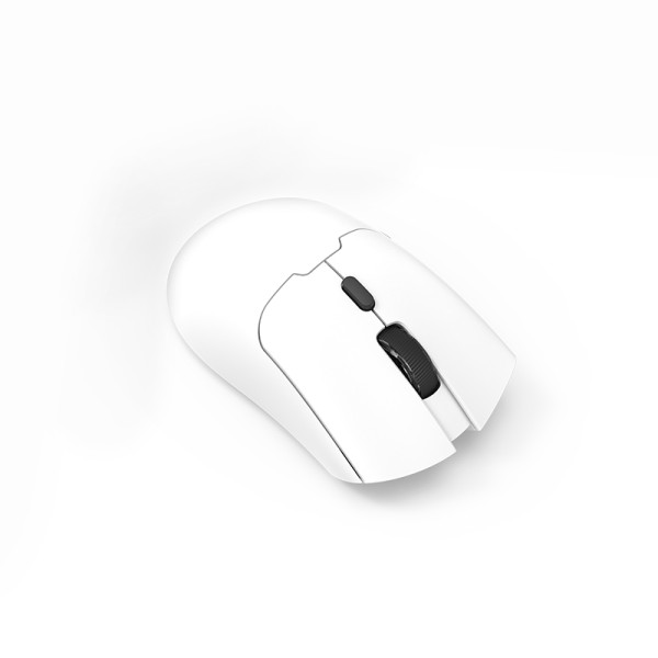 White lightweight rechargeable wireless mouse White lightweight rechargeable wireless mouse