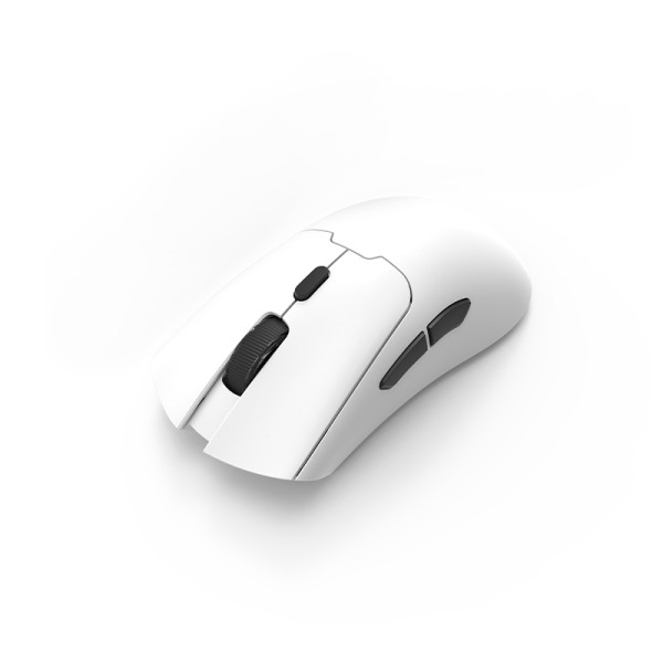 White lightweight rechargeable wireless mouse White lightweight rechargeable wireless mouse