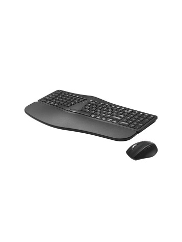 Ergonomic wireless keyboard and mouse set