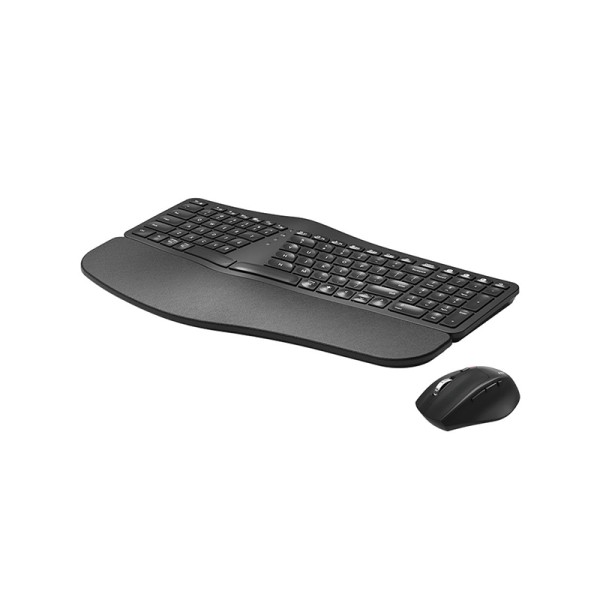 Ergonomic wireless keyboard and mouse set