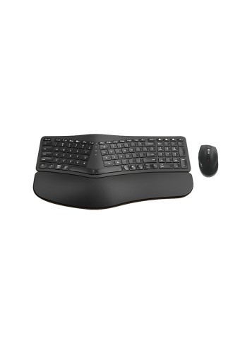 Ergonomic wireless keyboard and mouse set