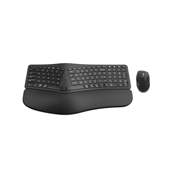 Ergonomic wireless keyboard and mouse set