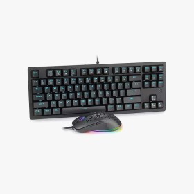 RGB backlit wired keyboard and mouse set