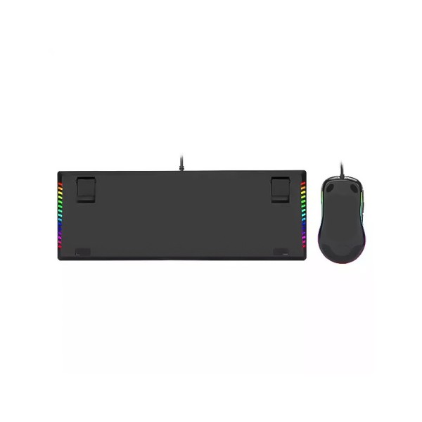 RGB backlit wired keyboard and mouse set