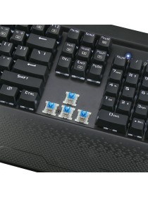 Color backlit ergonomic keyboard and mouse set
