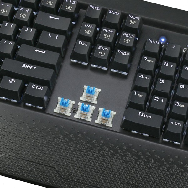 Color backlit ergonomic keyboard and mouse set