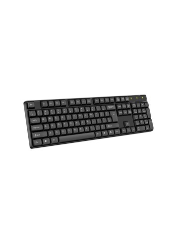 Home use black wireless keyboard and mouse set