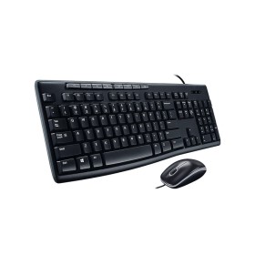 Waterproof wired silent keyboard and mouse set