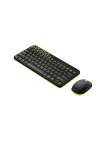 Stylish mini wireless keyboard and mouse set