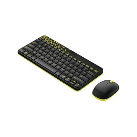 Stylish mini wireless keyboard and mouse set