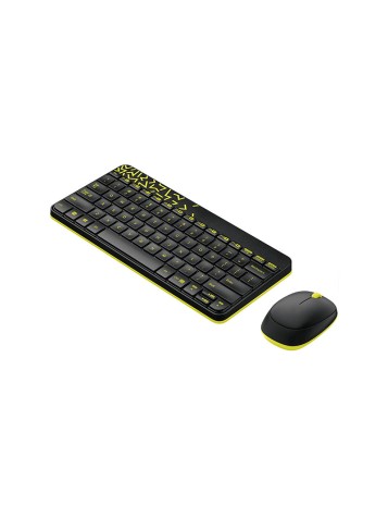 Stylish mini wireless keyboard and mouse set