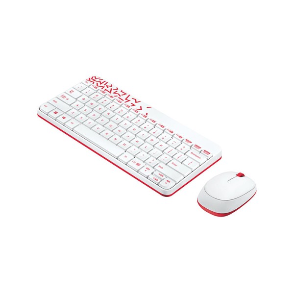 Stylish mini wireless keyboard and mouse set
