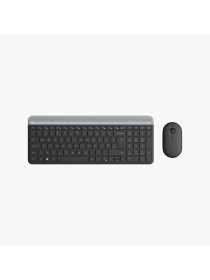 Ultra-thin wireless silent keyboard and mouse set