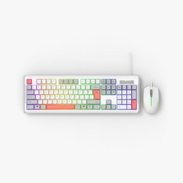 Plug-and-play wired keyboard and mouse set