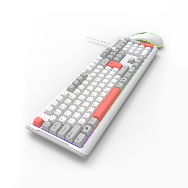 Plug-and-play wired keyboard and mouse set