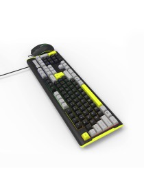 Anti-ghosting wired keyboard and mouse set