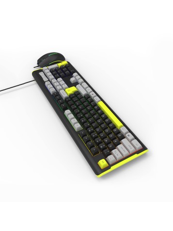 Anti-ghosting wired keyboard and mouse set