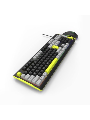 Anti-ghosting wired keyboard and mouse set