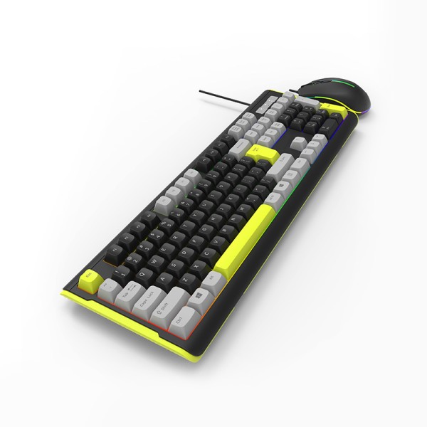 Anti-ghosting wired keyboard and mouse set