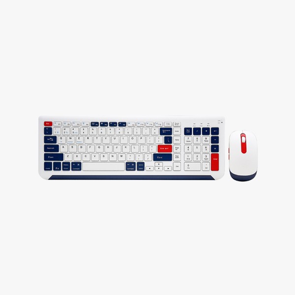Waterproof ultra-thin wireless keyboard and mouse set