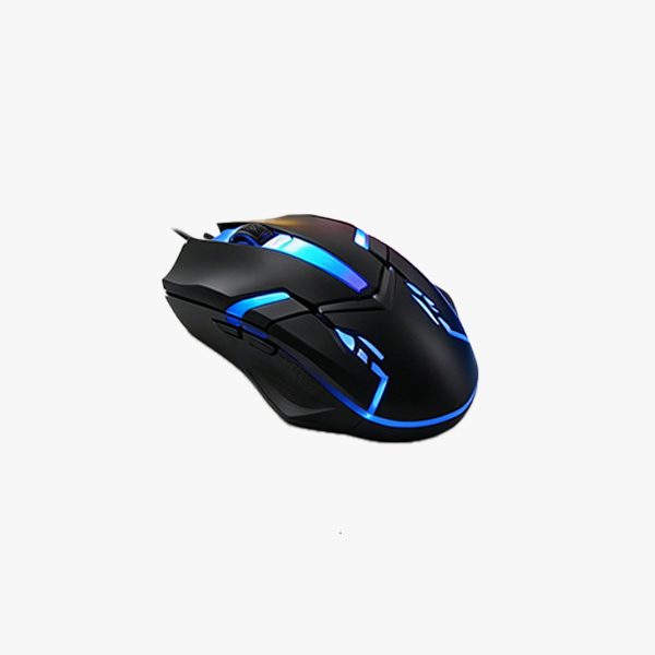 7-Color Illuminated USB Wired Keyboard & Mouse Set