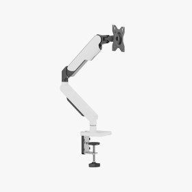 Height-adjustable rotating monitor stand