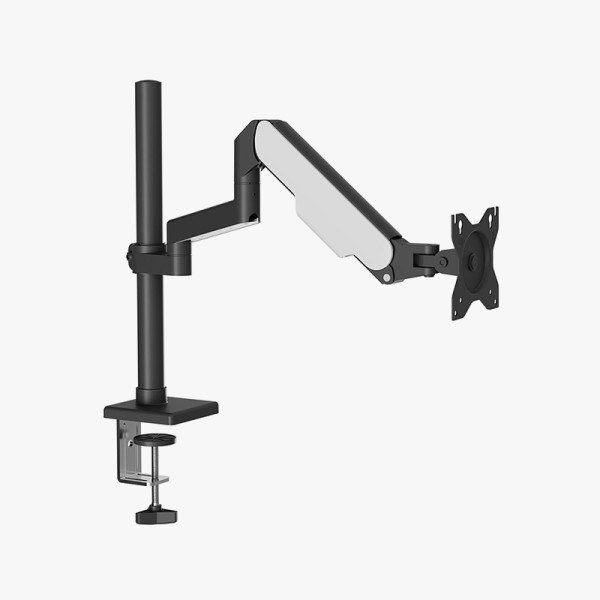 Black adjustable monitor stand arm Black adjustable monitor stand arm