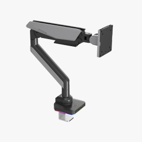 Gray durable monitor stand gas spring arm